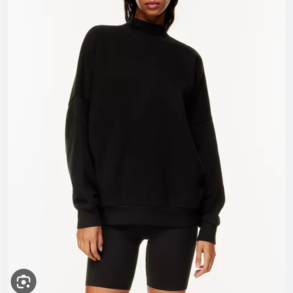 Aritzia The Group by Babaton mockneck sweatshirt